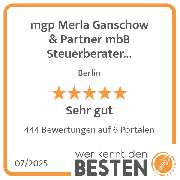 mgp Merla Ganschow & Partner mbB Steuerberater Rechtsanwälte - werkenntdenBESTEN.de Qualitätssiegel