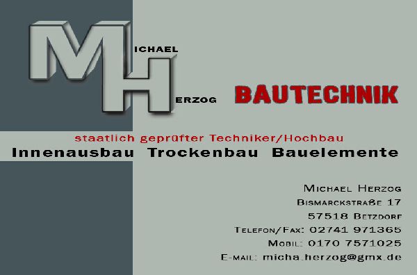Michael Herzog Bautechnik - 1