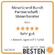 Minartz und Bundt Partnerschaft - Steuerberater - werkenntdenBESTEN.de Qualitätssiegel