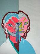 Mirja Lehnart - Gemälde mit Personen von Mirja Lehnart - Freiberufliche Kunstmalerin