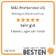 M&L Pro-Service UG - werkenntdenBESTEN.de Qualitätssiegel