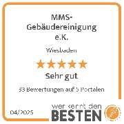 MMS-Gebäudereinigung e.K. - werkenntdenBESTEN.de Qualitätssiegel
