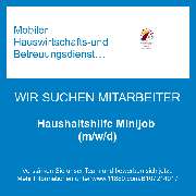 Mobiler Hauswirtschafts-und Betreuungsdienst Sabine Fox - Haushaltshilfe Minijob (m/w/d)