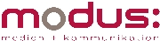Logo - modus: medien + kommunikation, Landau in der Pfalz