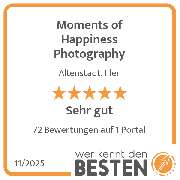 Moments of Happiness Photography - werkenntdenBESTEN.de Qualitätssiegel