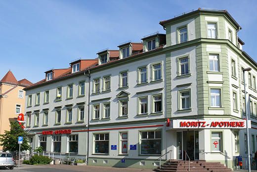 Moritz-Apotheke - Aussenansicht der Moritz-Apothek …