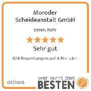 Moroder Scheideanstalt GmbH - werkenntdenBESTEN.de Qualitätssiegel