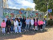 Mosaik Werkstatt Alexandra Kraski - Hamm - Wandmosaik - Oranienburger Straße - Anwohnerprojekt
