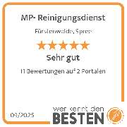 MP- Reinigungsdienst - werkenntdenBESTEN.de Qualitätssiegel