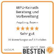 MPU-Keinath Beratung und Vorbereitung - werkenntdenBESTEN.de Qualitätssiegel