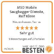MSD Mobile Saugbagger Dienste, Ralf Klose - werkenntdenBESTEN.de Qualitätssiegel
