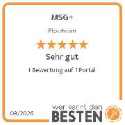 MSG+ - werkenntdenBESTEN.de Qualitätssiegel