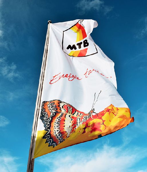 MTB Tankstelle - MTB Flagge