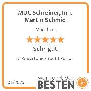 MUC Schreiner, Inh. Martin Schmid - werkenntdenBESTEN.de Qualitätssiegel