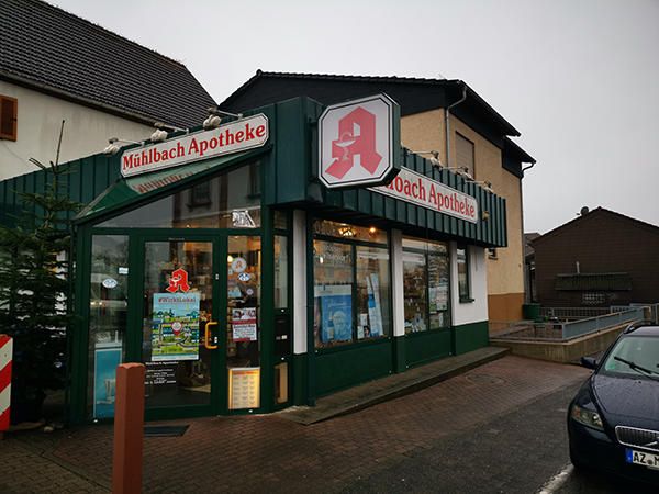 Mühlbach-Apotheke - Aussenansicht der Mühlbach-Apo …