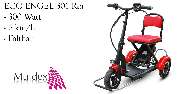 Muldex GmbH - E-Scooter Eco Engel 301 Rot 300 Watt / Faltbar 6 km/h