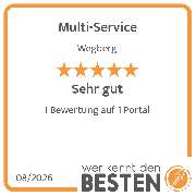 Multi-Service - werkenntdenBESTEN.de Qualitätssiegel