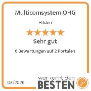 Multicomsystem OHG - werkenntdenBESTEN.de Qualitätssiegel