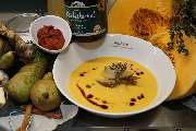 muluru Museum Lunchroom - Kürbissuppe