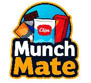 Munchmate Kaffee- und Snackautomatenaufsteller - Geschäftslogo MunchMate