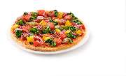 MUNDFEIN Pizzawerkstatt Hamburg-Tonndorf - MUNDFEIN vegane Pizza Valeria mit pflanzlicher Merguez von Redefine Meat