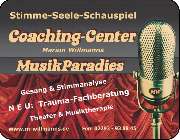 MusikParadies - Coaching-Center für Stimme, Schauspiel u. Trauma-Beratung Marion Willmanns - Trauma-Fachberatung im MusikParadies