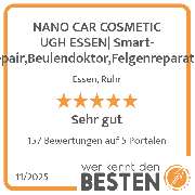 NANO CAR COSMETIC UGH ESSEN| Smart-Repair,Beulendoktor,Felgenreparatur - werkenntdenBESTEN.de Qualitätssiegel