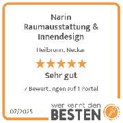 Narin Raumausstattung & Innendesign - werkenntdenBESTEN.de Qualitätssiegel