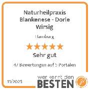Naturheilpraxis Blankenese  - Dorle Wirsig - werkenntdenBESTEN.de Qualitätssiegel