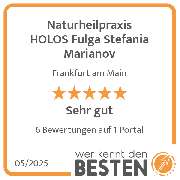 Naturheilpraxis HOLOS Fulga Stefania Marianov - werkenntdenBESTEN.de Qualitätssiegel
