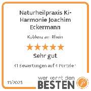 Naturheilpraxis Ki-Harmonie Joachim Eckermann - werkenntdenBESTEN.de Qualitätssiegel