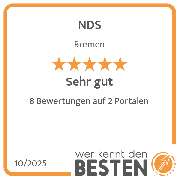 NDS - werkenntdenBESTEN.de Qualitätssiegel