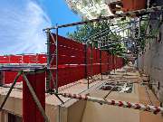 Neff Gerüstbau GmbH - Passantenschutztunnel