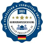 newLevel.Immobilien GmbH | Vertriebsleitung Ulm - Maklerempfehlung Kundenauszeichnung