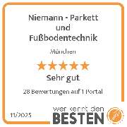 Niemann - Parkett und Fußbodentechnik - werkenntdenBESTEN.de Qualitätssiegel