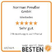 Norman Preußer GmbH - werkenntdenBESTEN.de Qualitätssiegel