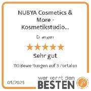 NUBYA Cosmetics & More - Kosmetikstudio Erlangen - werkenntdenBESTEN.de Qualitätssiegel
