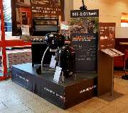 OBI BBQ & Grillwelt Rüsselsheim - BBQ Präsentation im Windfang