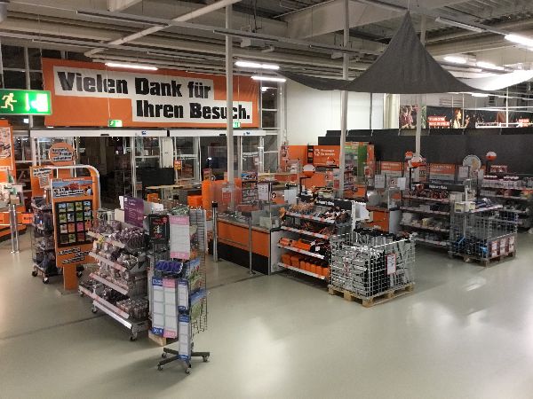 OBI Markt Bannewitz bei Dresden - Kassenbereich