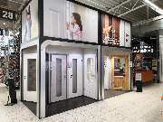 OBI Markt Bautzen - Türenausstellung in der Bauelemente-Abteilung im OBI Markt Bautzen