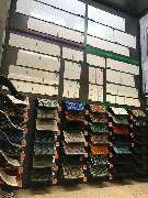 OBI Markt Dingolfing - Wandfliesen mit Mosaiken.