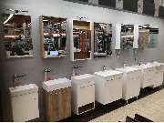 OBI Markt Greifswald - Neue Badmöbelaustellung