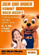 OBI Markt Niesky - Der Biber kommt vorbei.
