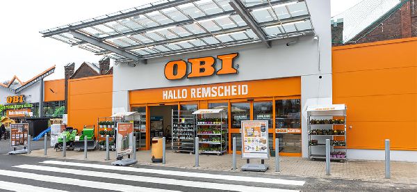 OBI Markt Remscheid - OBI Markt-Eingang Remscheid