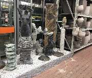 OBI Markt Rüsselsheim - Garten deko Figuren