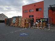 OBI Markt Rüsselsheim - Gartenholz Musterausstellung