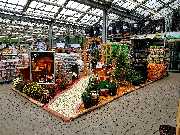 OBI Markt Rüsselsheim - Themenecke im Garten Außenbereich