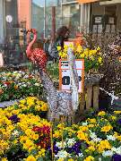 OBI Markt Stuttgart-Wangen - Deko am Eingang