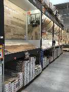 OBI Markt Stuttgart-Westbahnhof - Ein Teil unserer ausgestellten Bodenbeläge