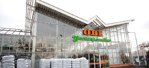 OBI Markt Weilburg - OBI Markt-Eingang Weilburg